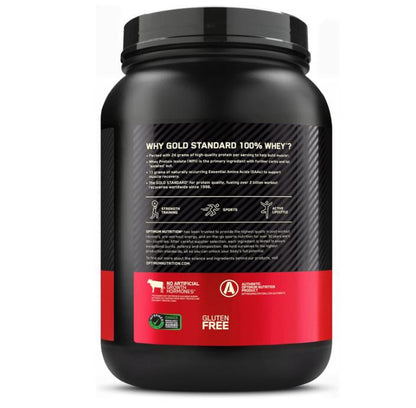 Optimum Nutrition Gold Standard Whey Protein Powder - 2 lbs of Premium Quality Protein for Optimal Muscle Support