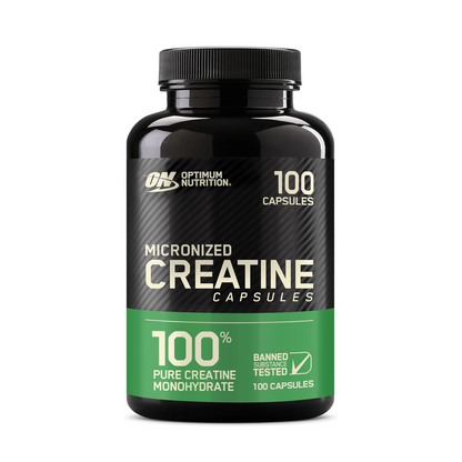 Micronized Creatine Monohydrate Capsules, 2500Mg, 100 Capsules