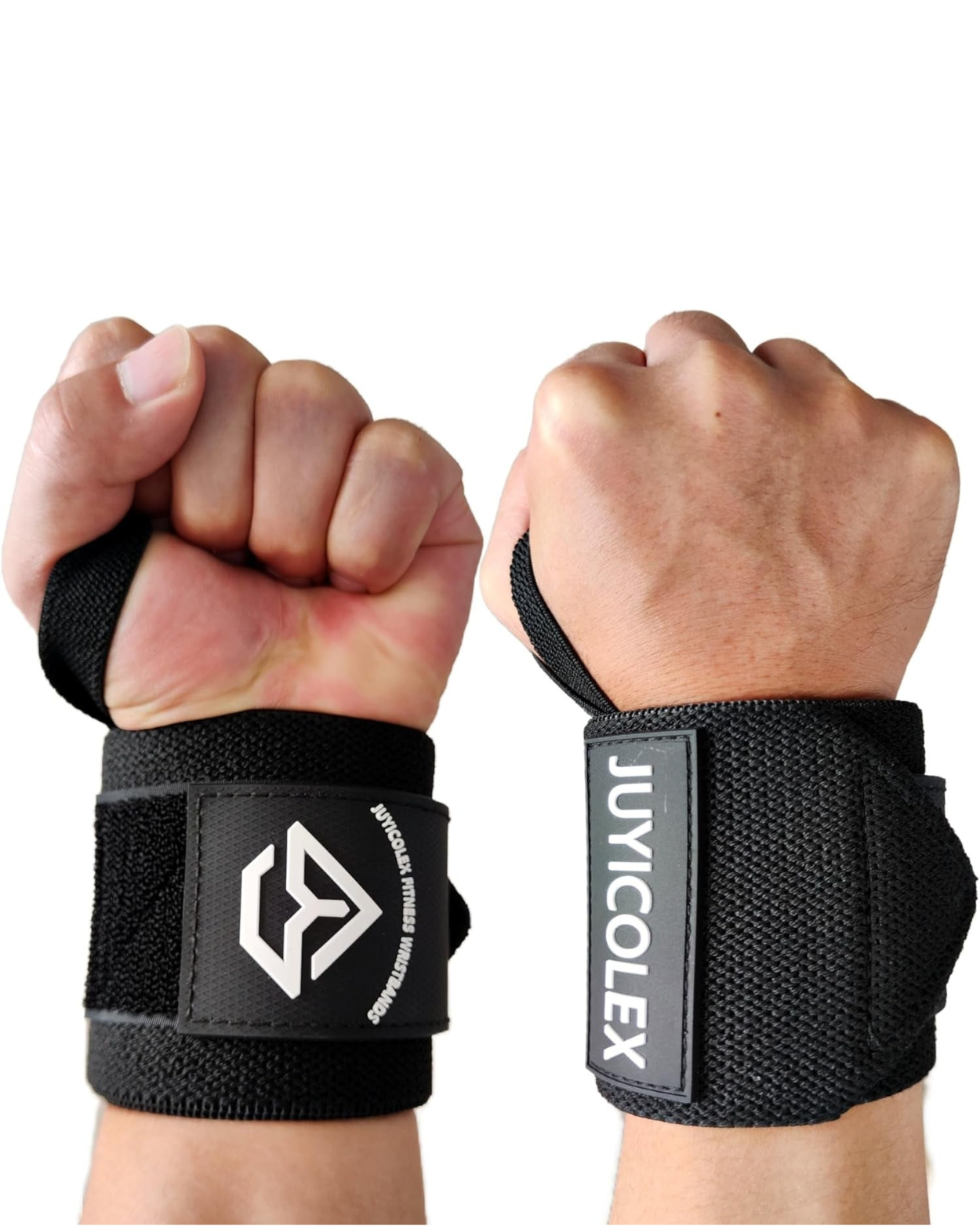 Wrist Wraps with Heavy Duty Thumb Loop for PUSH Day (SOURCED BY MASS MONSTER)