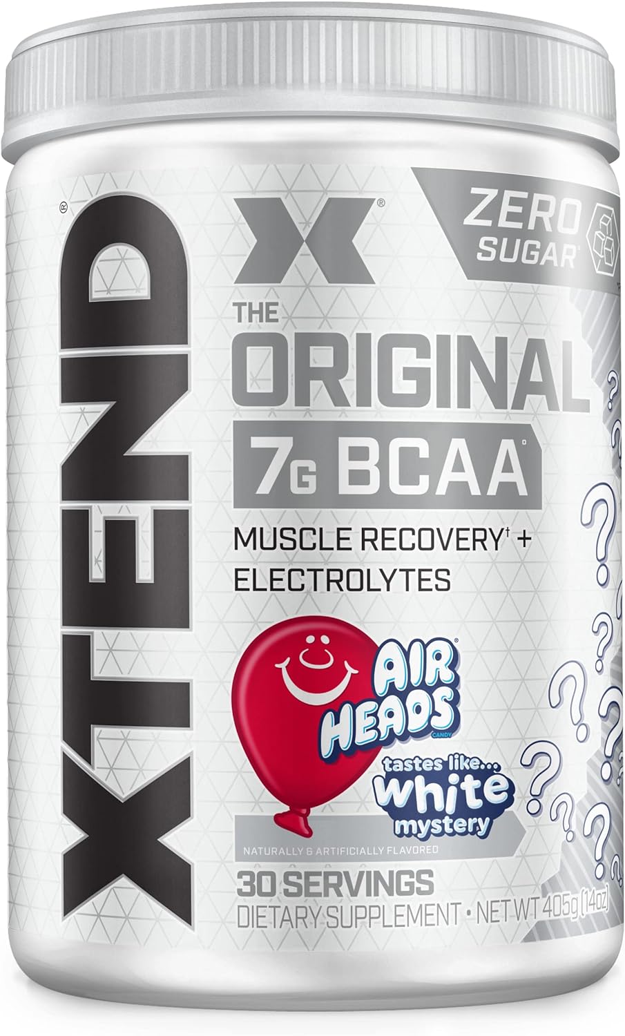 Xtend XTEND Original BCAA Powder, 7g BCAA and 2.5g L-Glutamine, Sugar Free Post Workout Muscle Recovery Drink with Amino Acids, 30 Servings