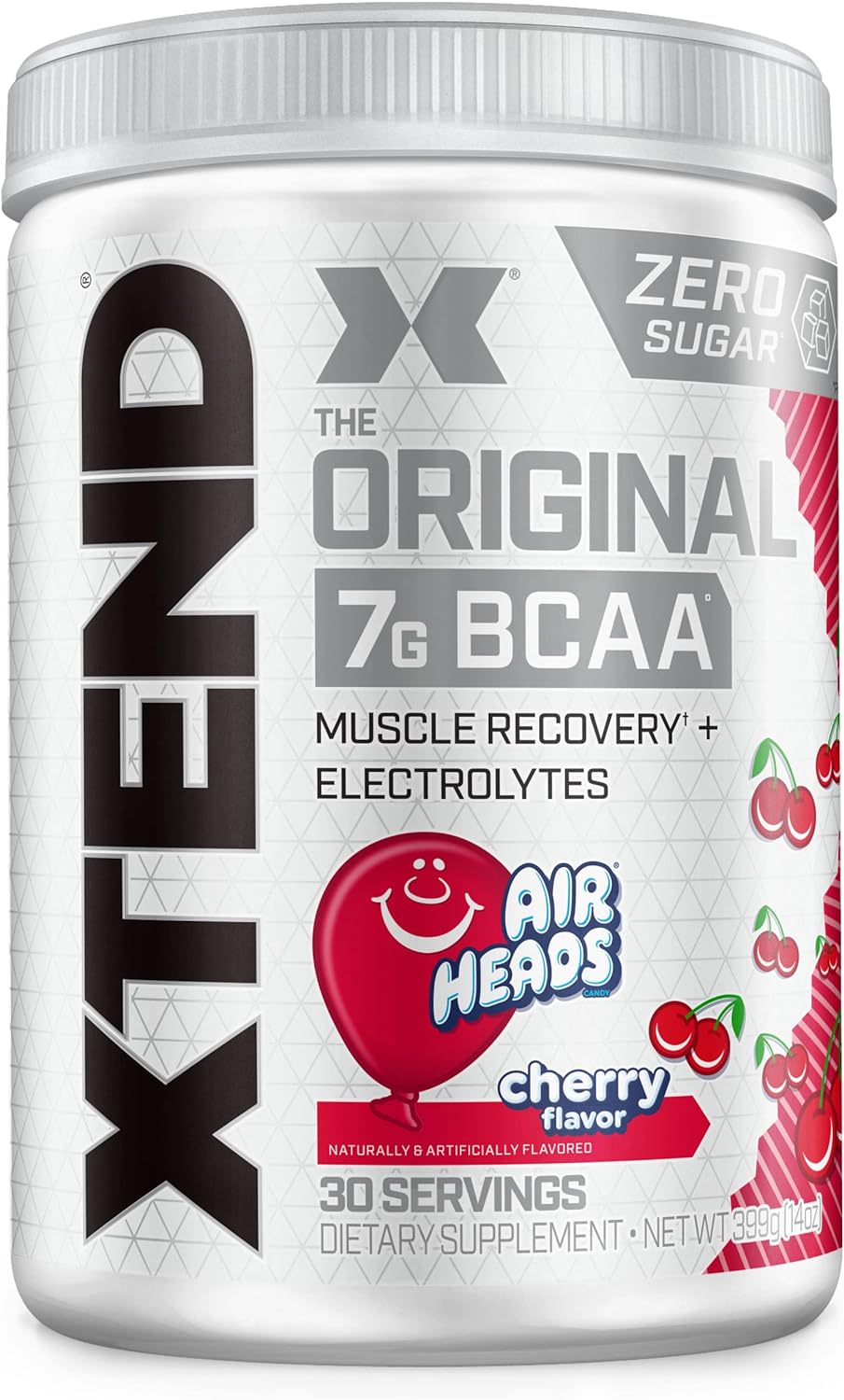 Xtend XTEND Original BCAA Powder, 7g BCAA and 2.5g L-Glutamine, Sugar Free Post Workout Muscle Recovery Drink with Amino Acids, 30 Servings