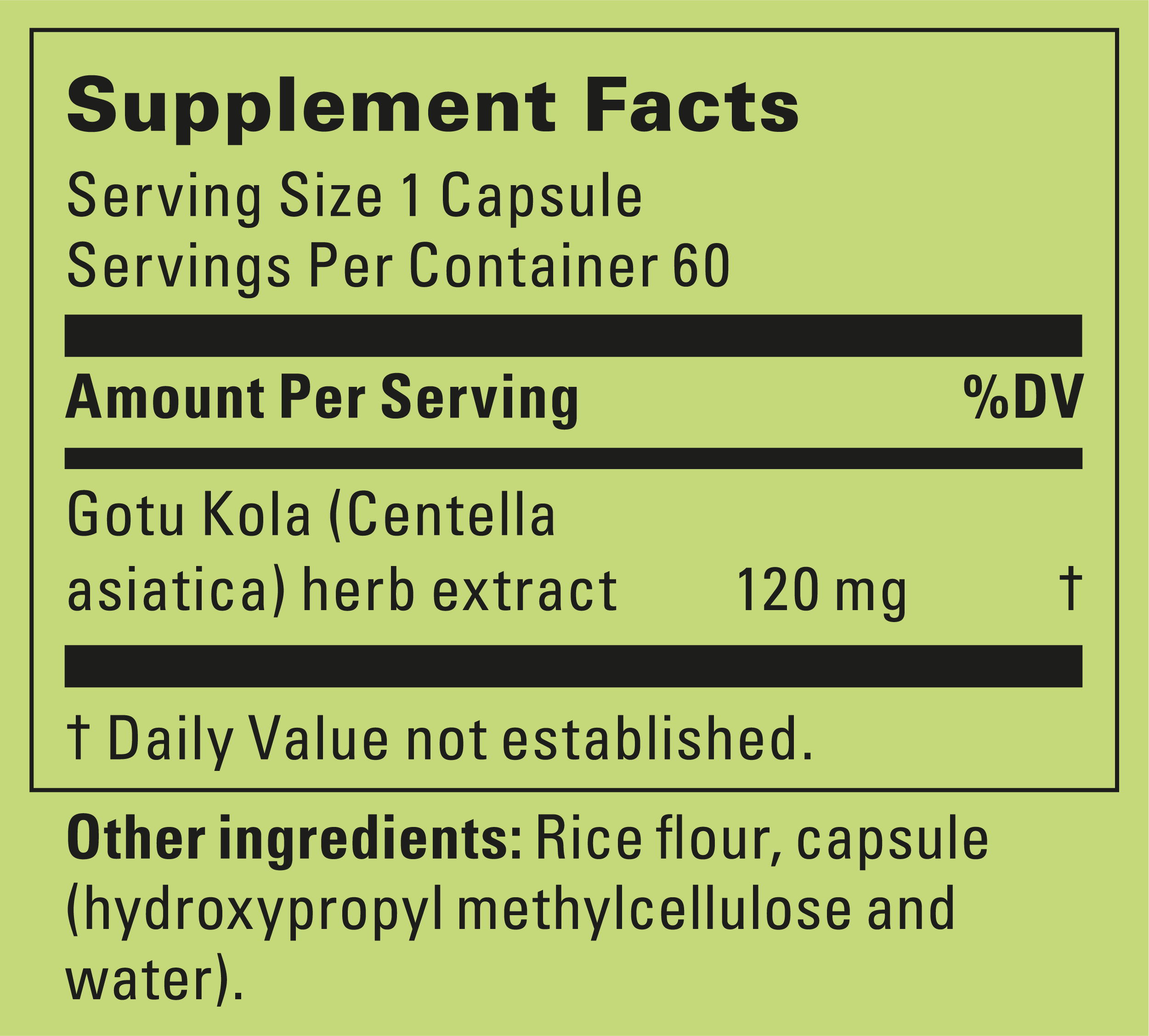 Gotu Kola Extract